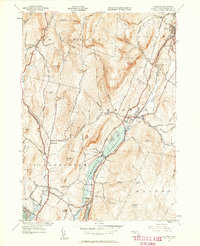 Download a high-resolution, GPS-compatible USGS topo map for Cheshire, MA (1958 edition)