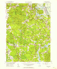 Download a high-resolution, GPS-compatible USGS topo map for Cohasset, MA (1958 edition)