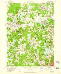 Download a high-resolution, GPS-compatible USGS topo map for Concord, MA (1959 edition)
