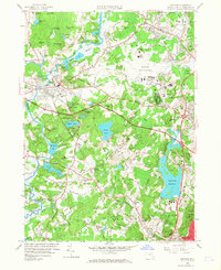 preview thumbnail of historical topo map of Middlesex County, MA in 1958