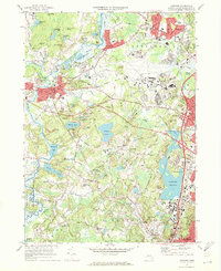 preview thumbnail of historical topo map of Middlesex County, MA in 1970