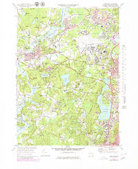 preview thumbnail of historical topo map of Middlesex County, MA in 1970