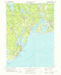 Download a high-resolution, GPS-compatible USGS topo map for Cotuit, MA (1976 edition)