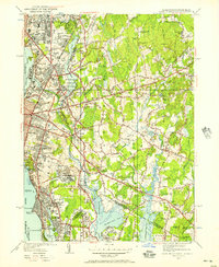 Download a high-resolution, GPS-compatible USGS topo map for East Providence, MA (1957 edition)