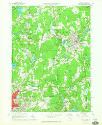 preview thumbnail of historical topo map of Norfolk County, MA in 1964