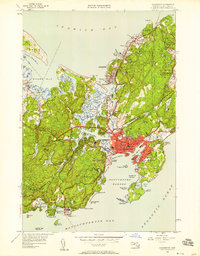Download a high-resolution, GPS-compatible USGS topo map for Gloucester, MA (1958 edition)