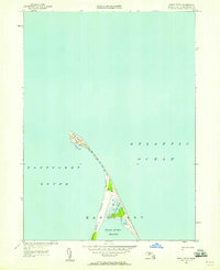 preview thumbnail of historical topo map of Nantucket County, MA in 1951