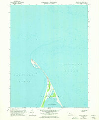 preview thumbnail of historical topo map of Nantucket County, MA in 1972