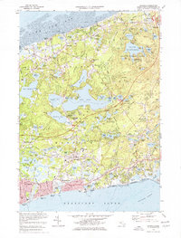 Download a high-resolution, GPS-compatible USGS topo map for Harwich, MA (1976 edition)