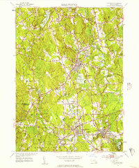 Download a high-resolution, GPS-compatible USGS topo map for Holliston, MA (1957 edition)