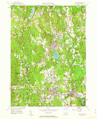 Download a high-resolution, GPS-compatible USGS topo map for Holliston, MA (1963 edition)