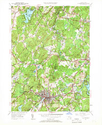 Download a high-resolution, GPS-compatible USGS topo map for Hudson, MA (1960 edition)