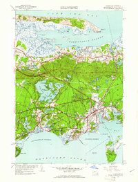 Download a high-resolution, GPS-compatible USGS topo map for Hyannis, MA (1961 edition)