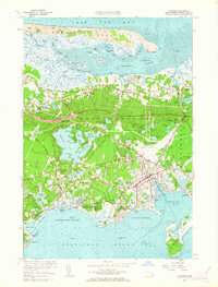 Download a high-resolution, GPS-compatible USGS topo map for Hyannis, MA (1963 edition)