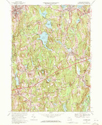 preview thumbnail of historical topo map of Worcester County, MA in 1969