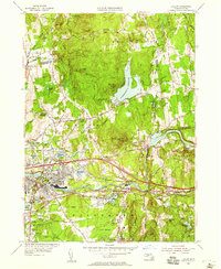 Download a high-resolution, GPS-compatible USGS topo map for Ludlow, MA (1958 edition)