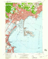 Download a high-resolution, GPS-compatible USGS topo map for Lynn, MA (1960 edition)