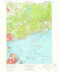 Download a high-resolution, GPS-compatible USGS topo map for Marblehead North, MA (1972 edition)