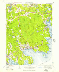 Download a high-resolution, GPS-compatible USGS topo map for Marion, MA (1957 edition)