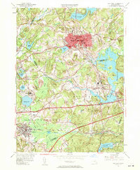 Download a high-resolution, GPS-compatible USGS topo map for Marlboro, MA (1960 edition)
