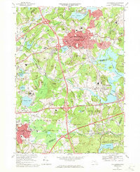Download a high-resolution, GPS-compatible USGS topo map for Marlborough, MA (1971 edition)