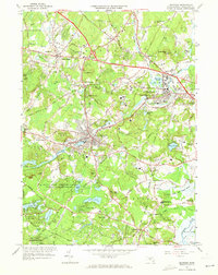 Download a high-resolution, GPS-compatible USGS topo map for Maynard, MA (1973 edition)