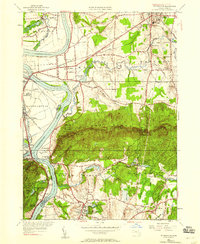Download a high-resolution, GPS-compatible USGS topo map for Mt Holyoke, MA (1958 edition)