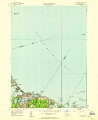 Download a high-resolution, GPS-compatible USGS topo map for Nantasket, MA (1958 edition)