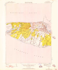 Download a high-resolution, GPS-compatible USGS topo map for Nantucket, MA (1957 edition)