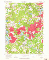 Download a high-resolution, GPS-compatible USGS topo map for Natick, MA (1965 edition)