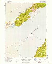 Download a high-resolution, GPS-compatible USGS topo map for Naushon Island, MA (1958 edition)