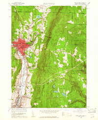 Download a high-resolution, GPS-compatible USGS topo map for North Adams, MA (1961 edition)