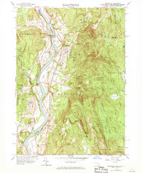 Download a high-resolution, GPS-compatible USGS topo map for Northfield, MA (1970 edition)