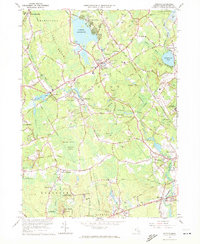 preview thumbnail of historical topo map of Bristol County, MA in 1964