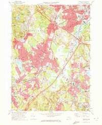 preview thumbnail of historical topo map of Norfolk County, MA in 1970