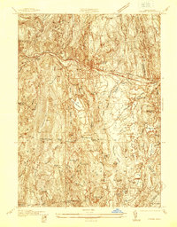 preview thumbnail of historical topo map of Franklin County, MA in 1937