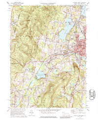 Download a high-resolution, GPS-compatible USGS topo map for Pittsfield West, MA (1977 edition)