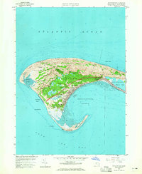Download a high-resolution, GPS-compatible USGS topo map for Provincetown, MA (1965 edition)