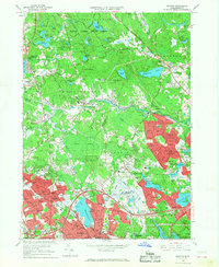 Download a high-resolution, GPS-compatible USGS topo map for Reading, MA (1968 edition)