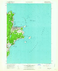 preview thumbnail of historical topo map of Essex County, MA in 1960