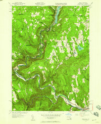Download a high-resolution, GPS-compatible USGS topo map for Rowe, MA (1958 edition)