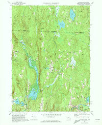 preview thumbnail of historical topo map of Worcester County, MA in 1971