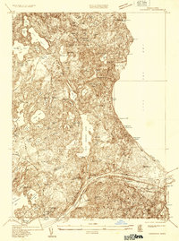 Download a high-resolution, GPS-compatible USGS topo map for Sagamore, MA (1933 edition)
