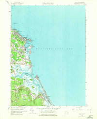 preview thumbnail of historical topo map of Plymouth County, MA in 1961