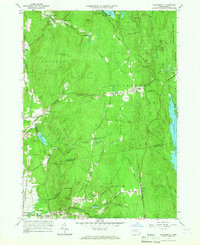 preview thumbnail of historical topo map of Franklin County, MA in 1964