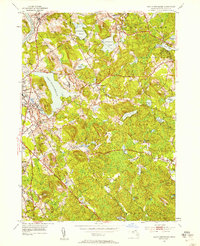 Download a high-resolution, GPS-compatible USGS topo map for South Groveland, MA (1958 edition)