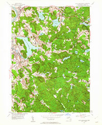 Download a high-resolution, GPS-compatible USGS topo map for South Groveland, MA (1962 edition)