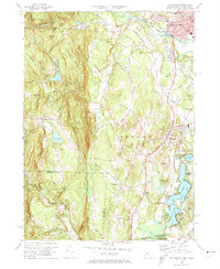 Download a high-resolution, GPS-compatible USGS topo map for Southwick, MA (1974 edition)