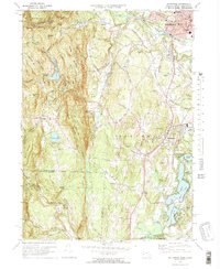 preview thumbnail of historical topo map of Hampden County, MA in 1972