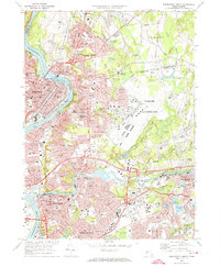 preview thumbnail of historical topo map of Hampden County, MA in 1972